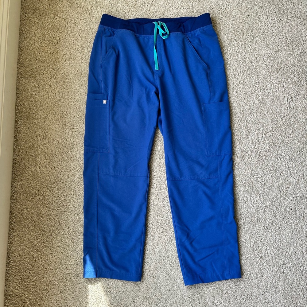 Men’s Figs Scrub Pants Blue XL (S)